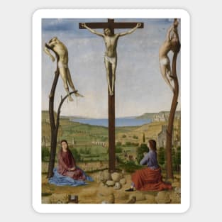 Calvary by Antonello da Messina Magnet